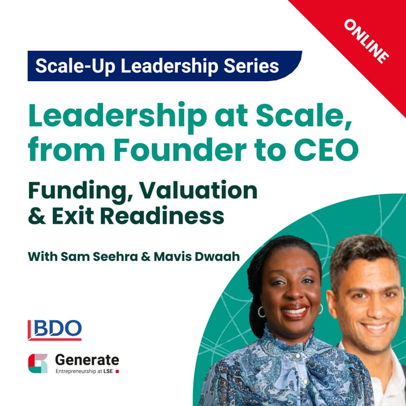 Cover Image for Scale-Up Leadership Series: Leadership at Scale