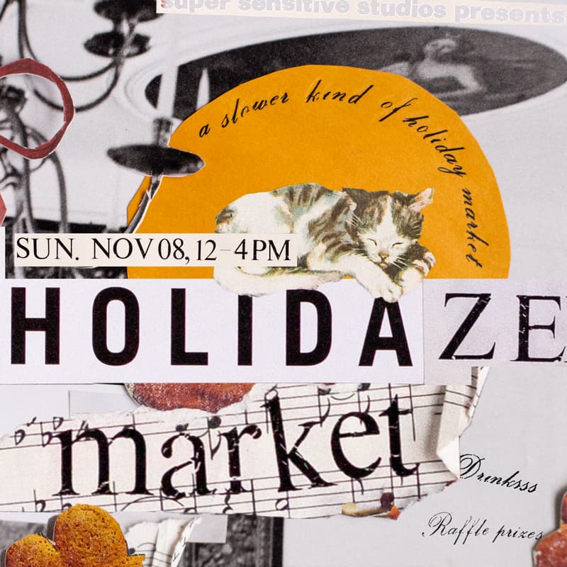 Cover Image for Remesha Design Lab x Super Sensitive Studios present: HOLIDAZE MARKET