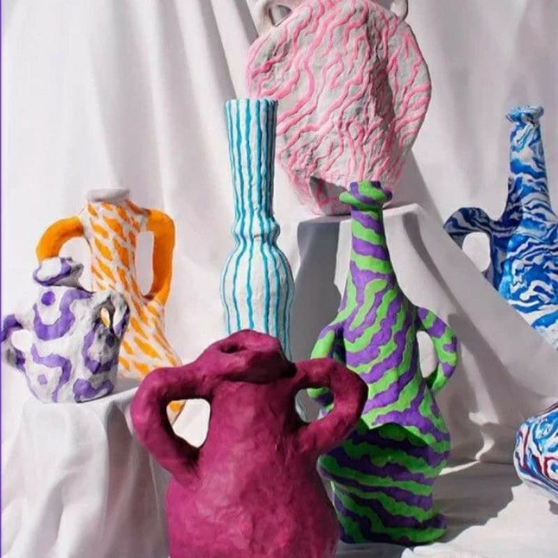 Cover Image for Art Club: Paper Mache Bud Vases