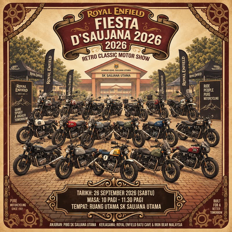 Cover Image for Royal Enfield Fiesta D'saujana 2026