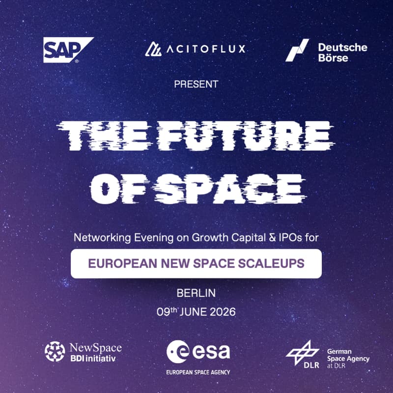 Cover Image for The Future of Space | Networking Evening on Growth Capital & IPOs for New Space Scaleups
