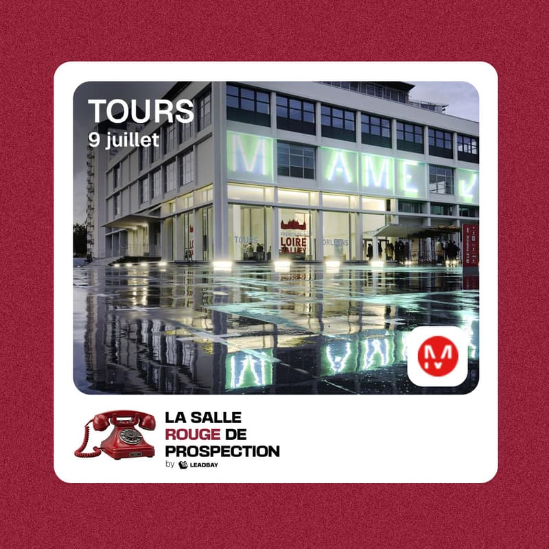 Cover Image for ☎️ La salle Rouge de prospection - Tours