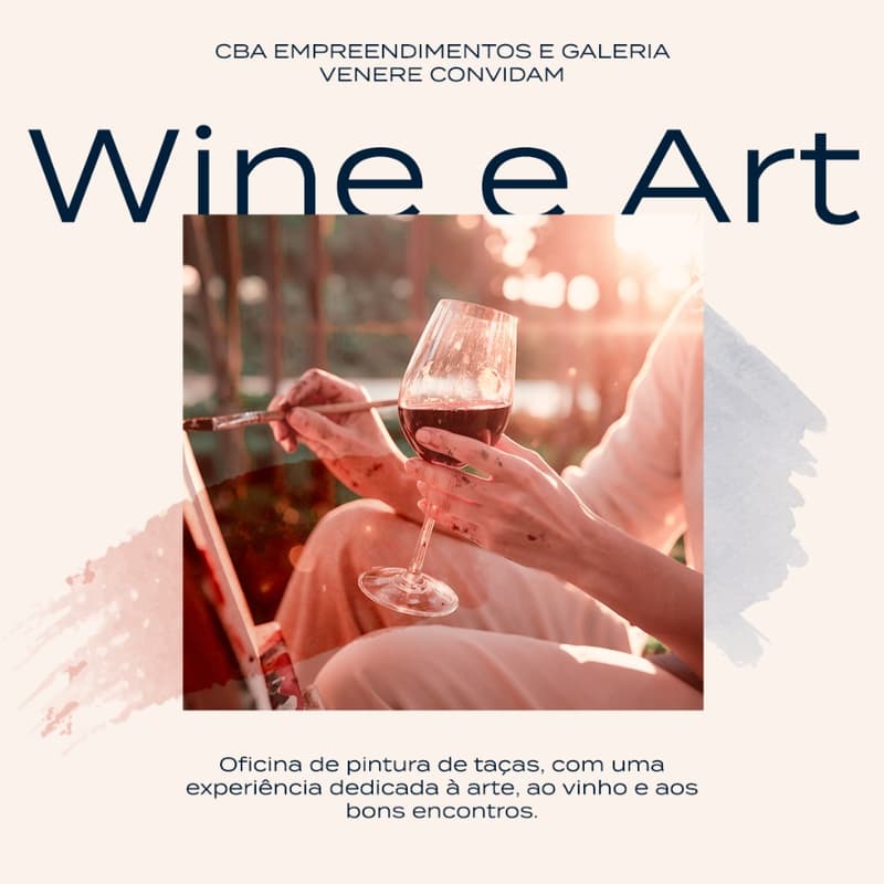 Cover Image for Oficina de pintura de taças na Casa Conceito CBA