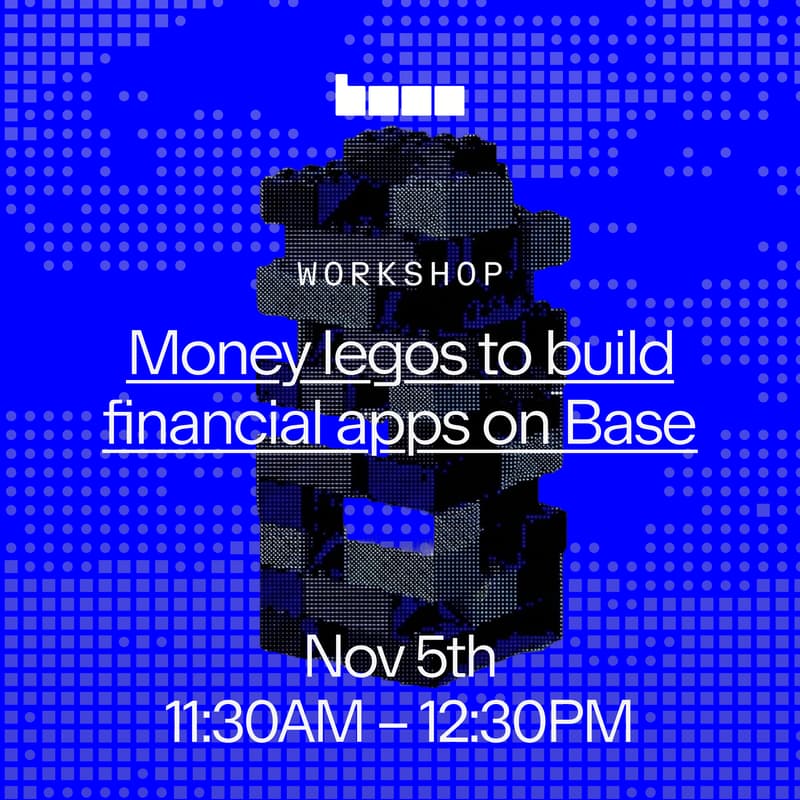 Cover Image for Base Workshop: Money Legos