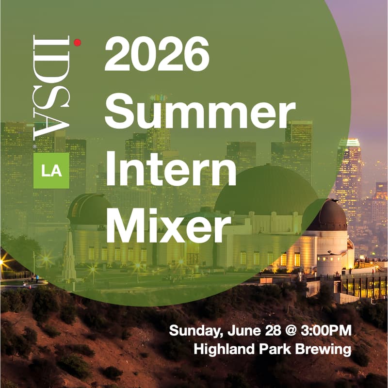 Cover Image for IDSA LA 2026 Summer Intern Mixer