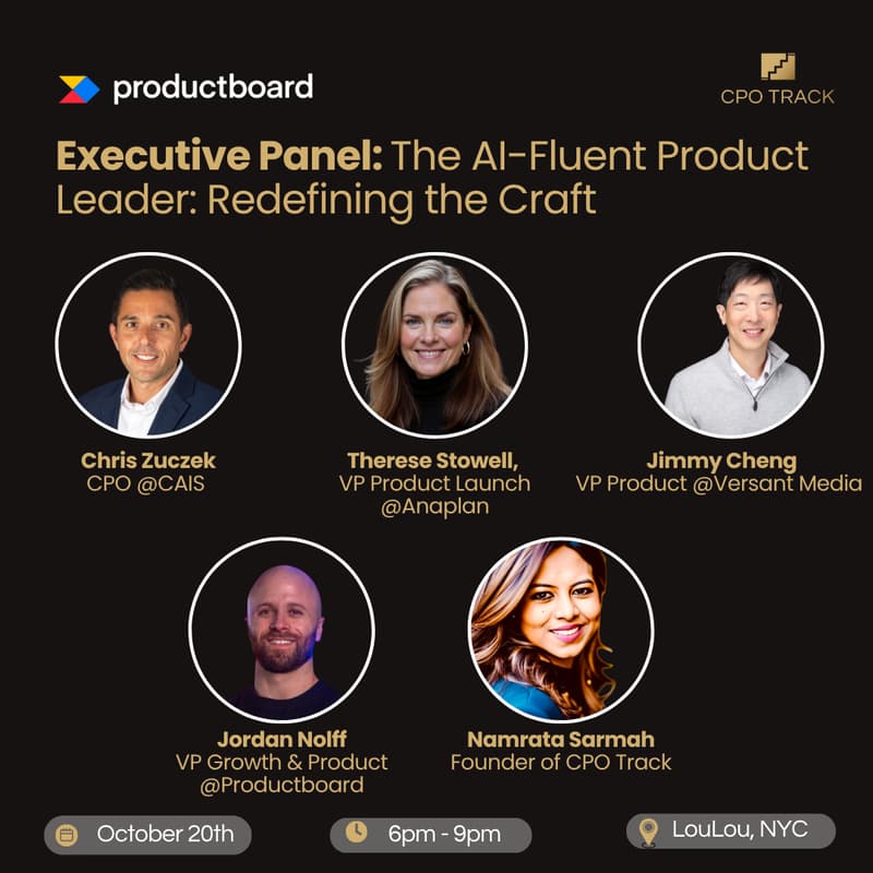 Cover Image for Productboard Roadshow | New York: The AI-Fluent Product Leader