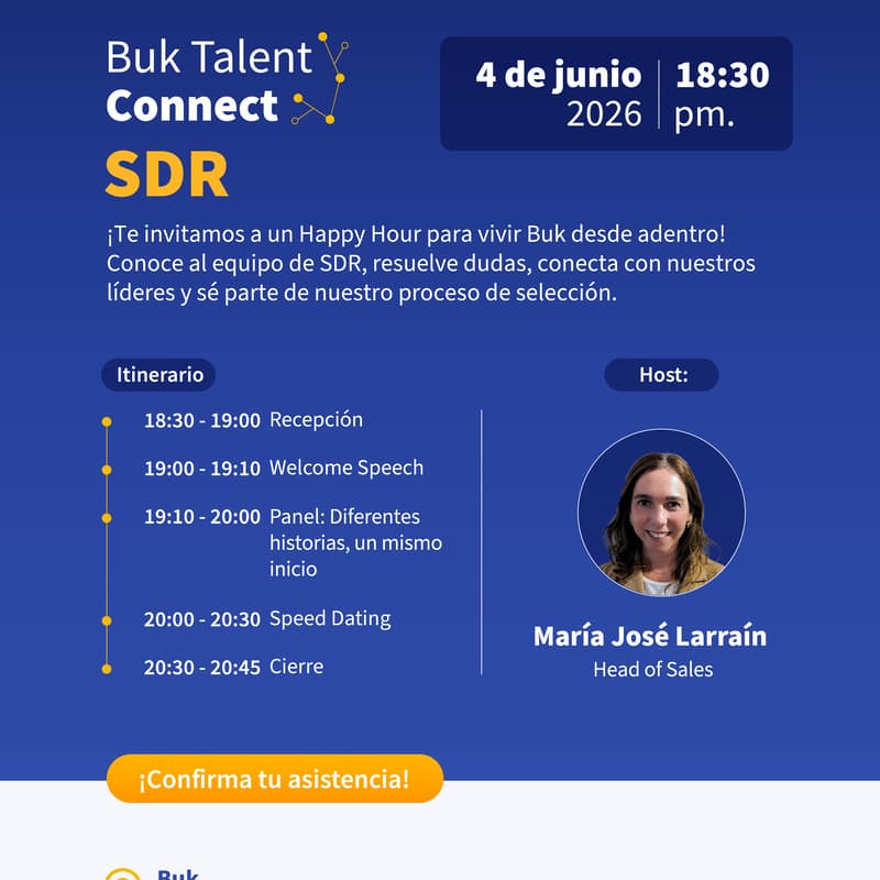 Cover Image for Buk Talent Connect: SDR