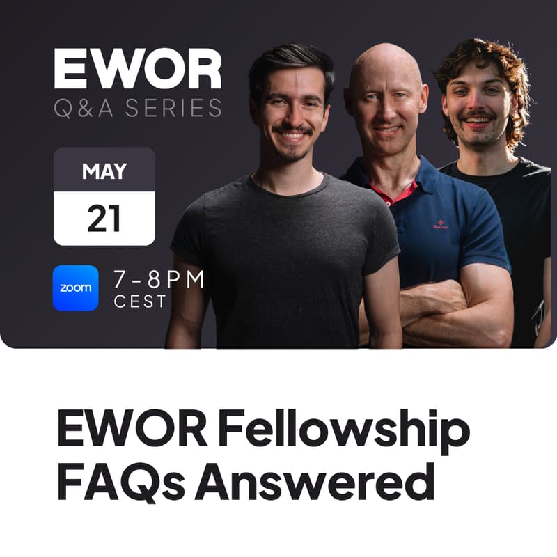 Cover Image for EWOR Q&A Series #2 - Answering Your Questions About The EWOR Fellowship