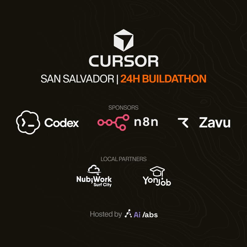 Cover Image for Cursor Buildathon San Salvador (24hrs)