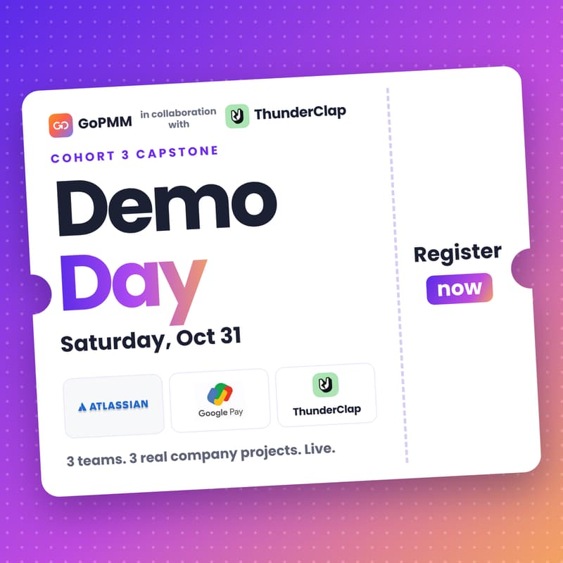 Cover Image for GoPMM Foundations Cohort 3 | Capstone | Demo Day