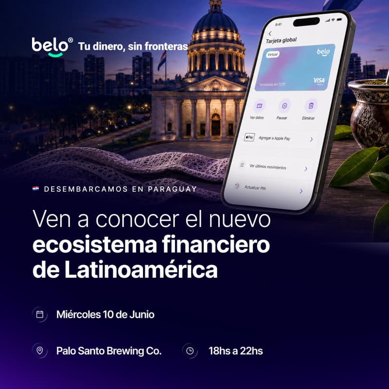 Cover Image for belo llega a Paraguay 🇵🇾