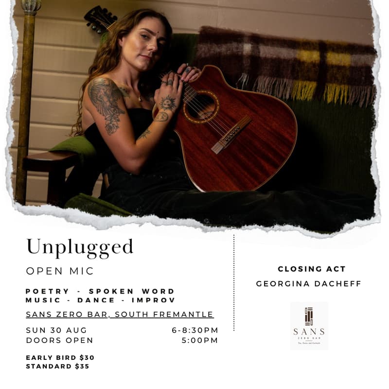 Cover Image for Unplugged Open Mic, Perth
