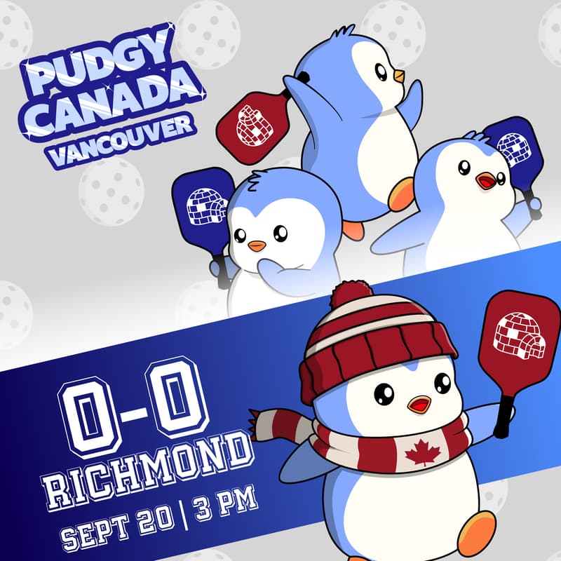 Cover Image for Pudgy Canada - Vancouver Pickleball