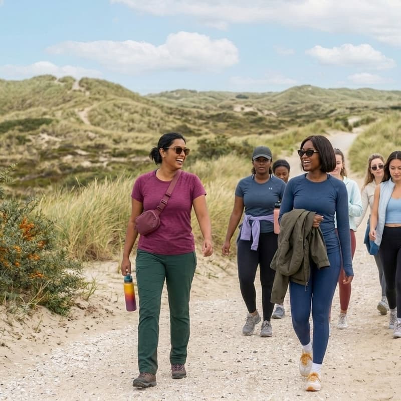 Omslagafbeelding voor Natuurwandeling Westduinpark (9 km) + lunch 🍹🌊🌞