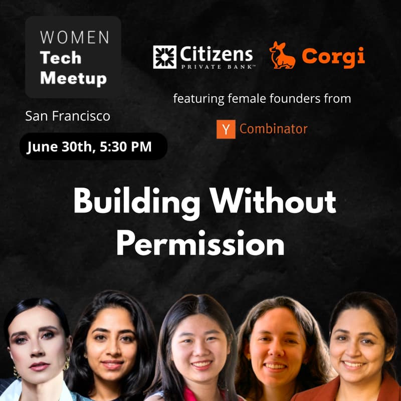 Cover Image for Women Tech Meetup: Building Without Permission
