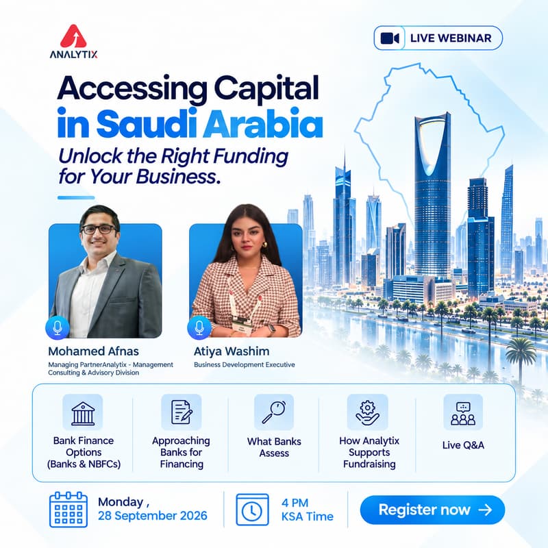 Cover Image for Accessing Capital in Saudi Arabia: Unlock the Right Funding for Your Business