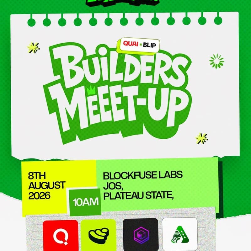 Cover Image for Quai × Blipp Buildathon: Builders Meet-Up (Jos)