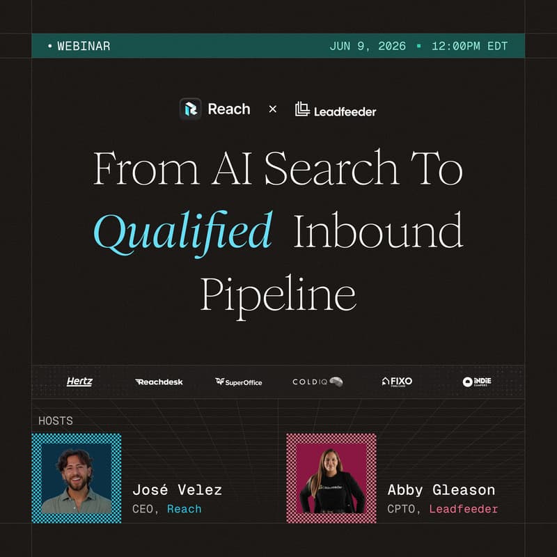 Cover Image for How to Turn AI Visibility Into Traffic and Pipeline (Live Workshop with Inês Lourenço & José Velez)
