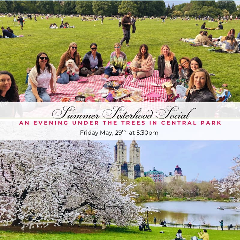 Cover Image for Summer Sisterhood Soiree: An Evening Under the Trees in Central Park