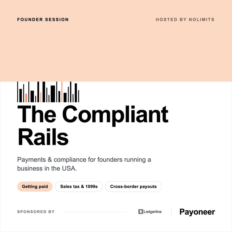 Cover Image for Getting Paid by US Customers: A Closed founders gathering with Payoneer + Ledgerline