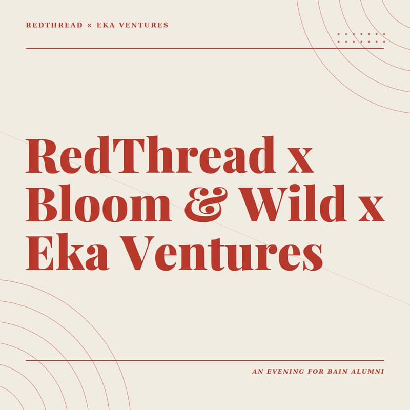 Cover Image for RedThread x Bloom&Wild x Eka