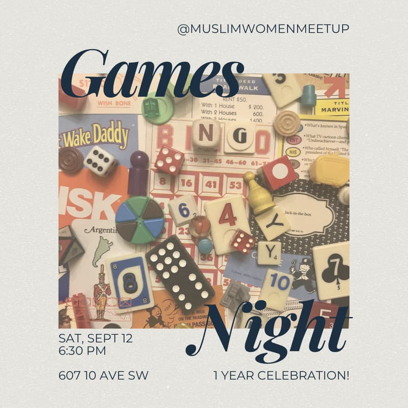 Cover Image for Games Night: 1 Year Celebtration!