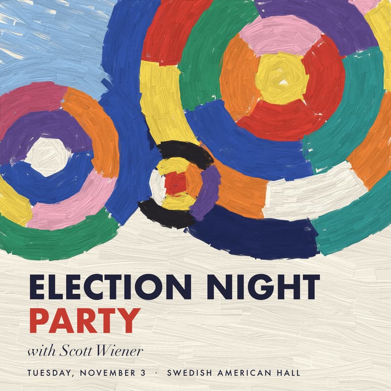 Cover Image for Scott Wiener Election Night Party