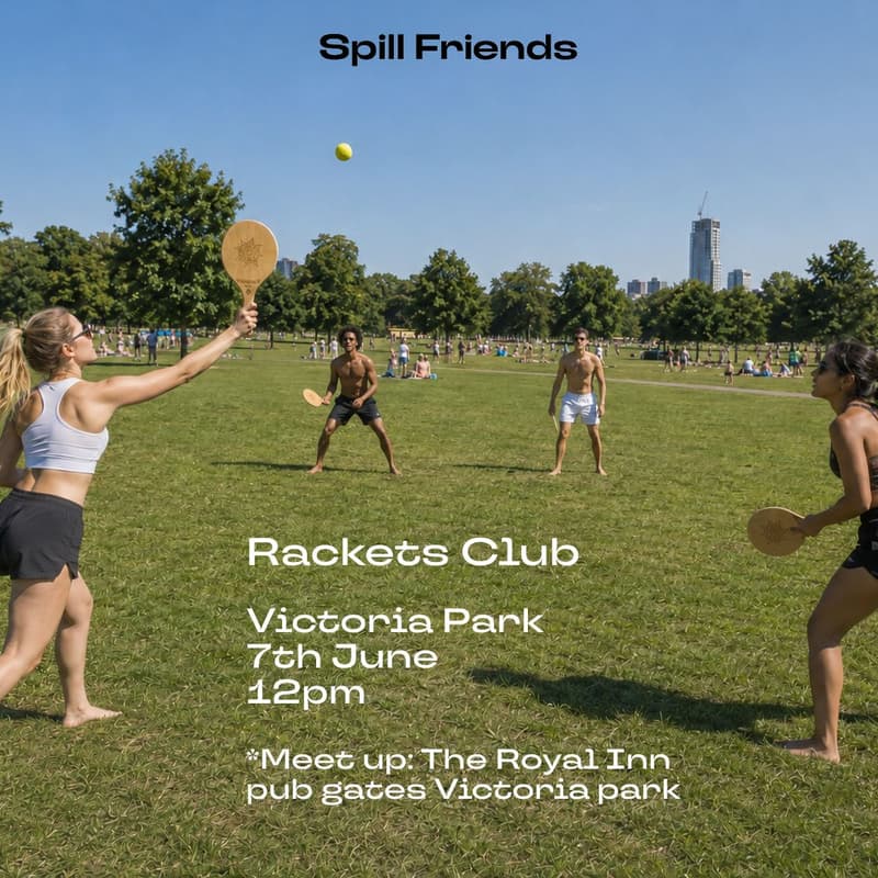 Cover Image for Spill Friends Rackets Club