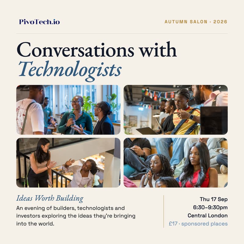 Cover Image for Conversations with Technologists: Ideas worth building