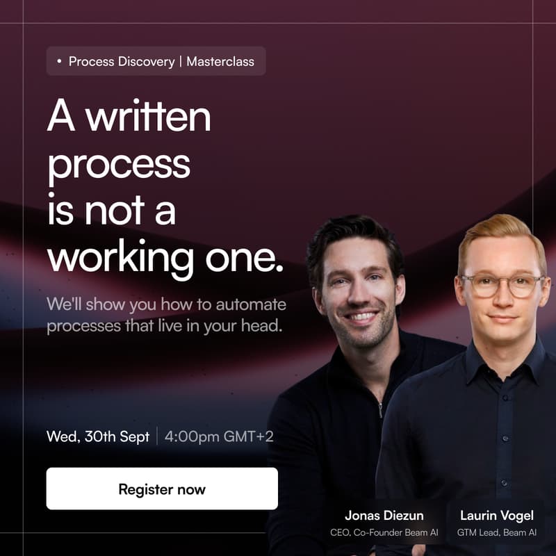 Cover Image for A written process is not a working one
