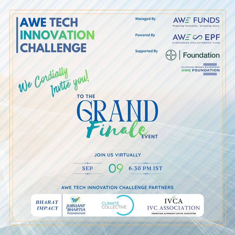 Cover Image for AWE TECH Innovation Challenge - Grand Finale