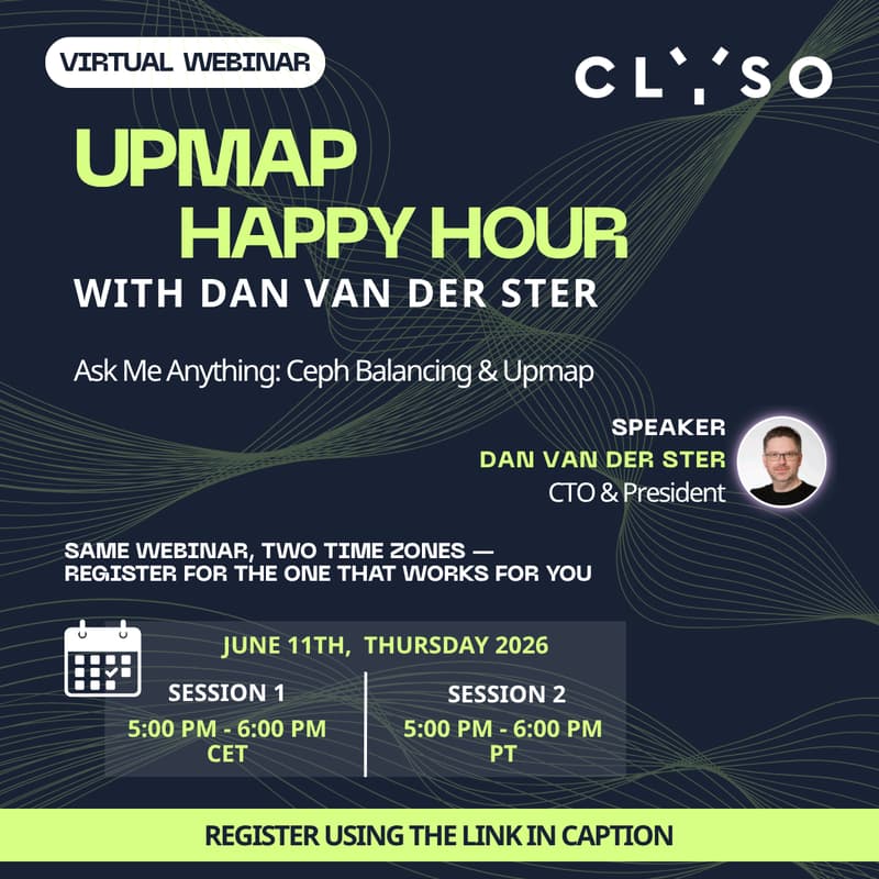 Cover Image for Upmap Happy Hour: Practical Tips Keeping Ceph Data In Balance