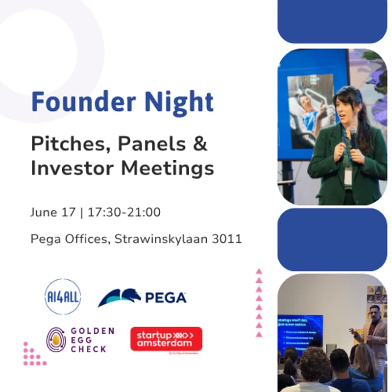 Cover Image for Founder Night: Pitches, Panels & Investor Meetings