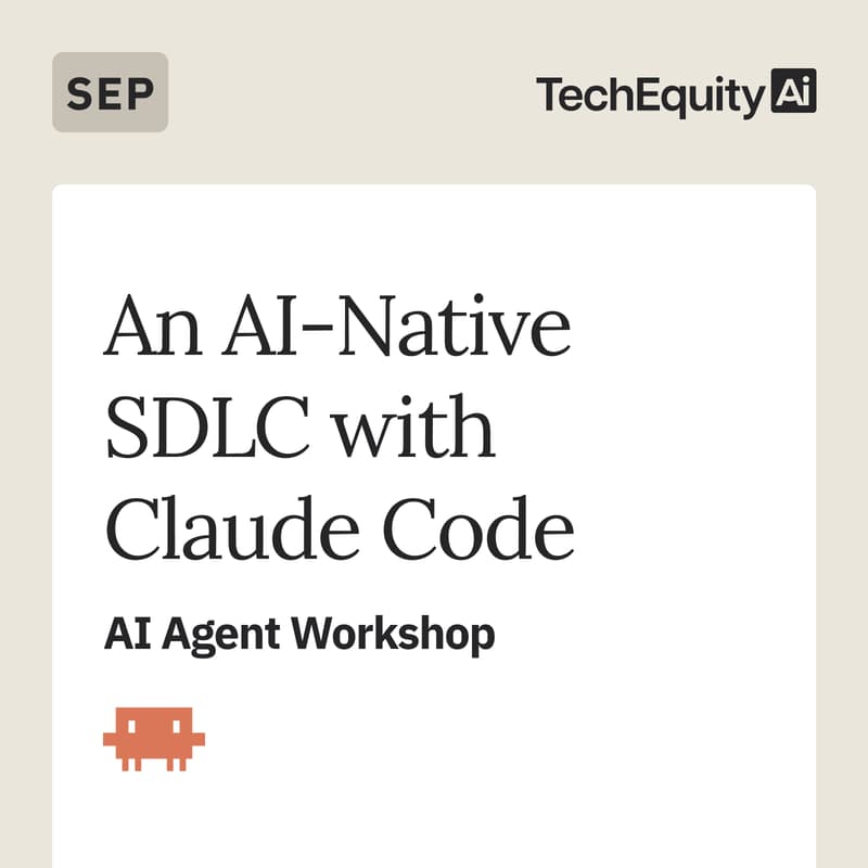 Cover Image for AI Agent Workshop: An AI-Native SDLC with Claude Code