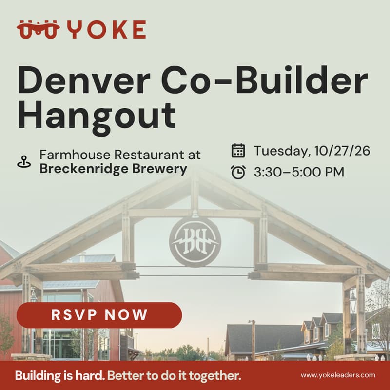 Cover Image for Denver Co-Builder Hangout @ Breckenridge Brewery