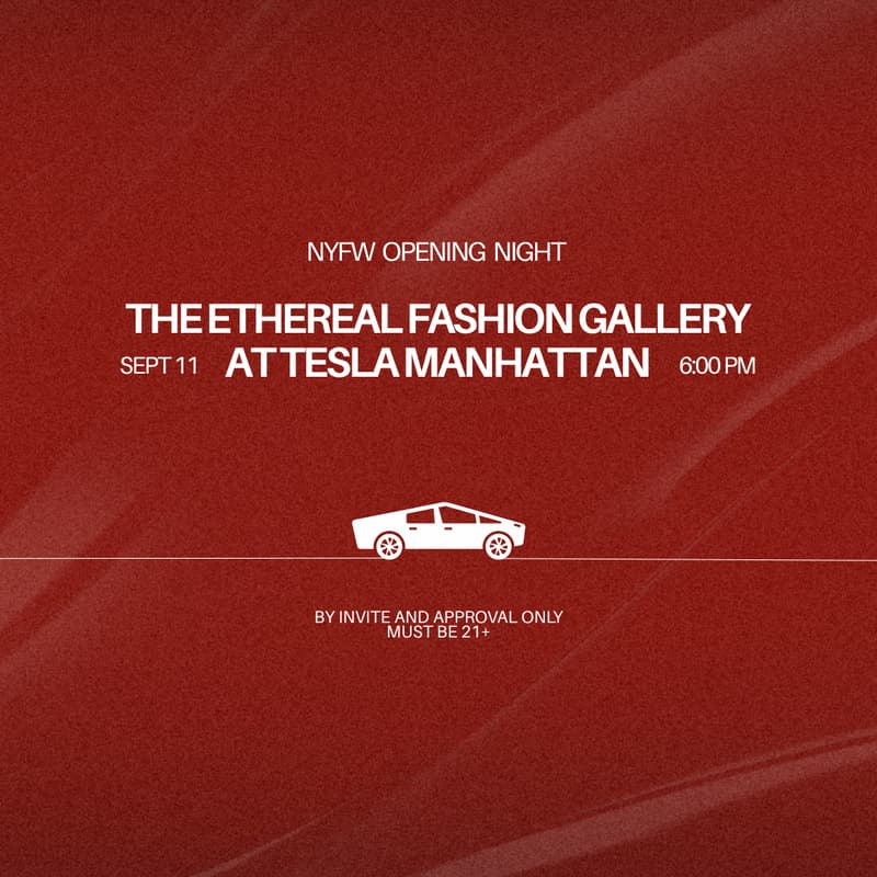 Cover Image for The Ethereal Fashion Gallery at Tesla Manhattan | NYFW Opening Night