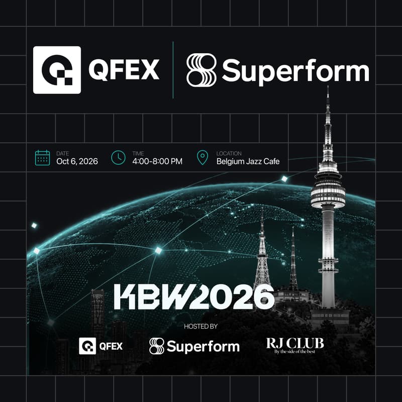 Cover Image for QFEX × Superform | Seoul Traders Mixer