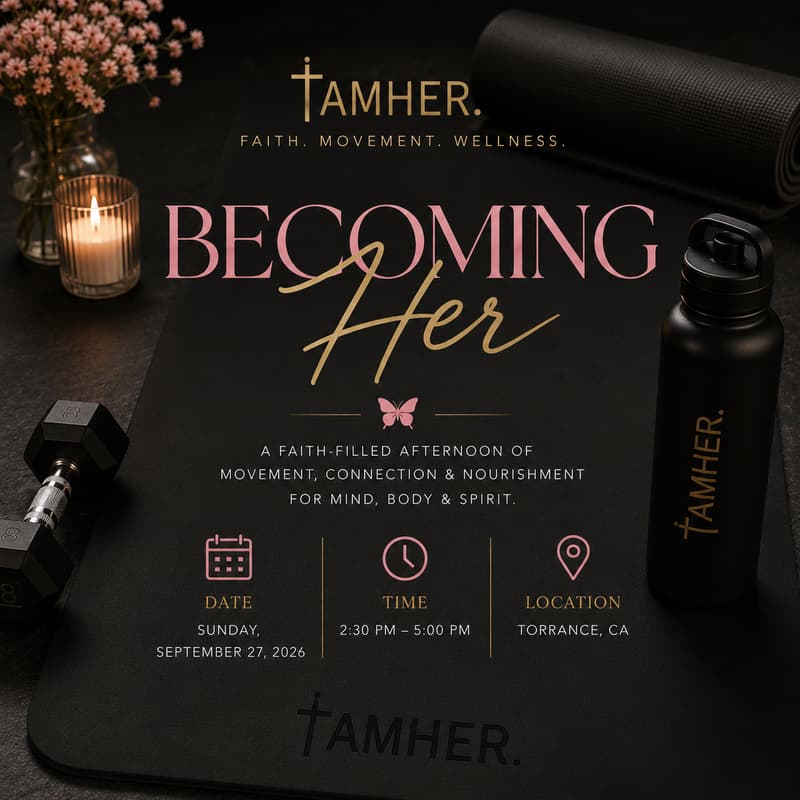 Cover Image for iAMHER Presents: Becoming HER. A Faith Based Wellness Experience