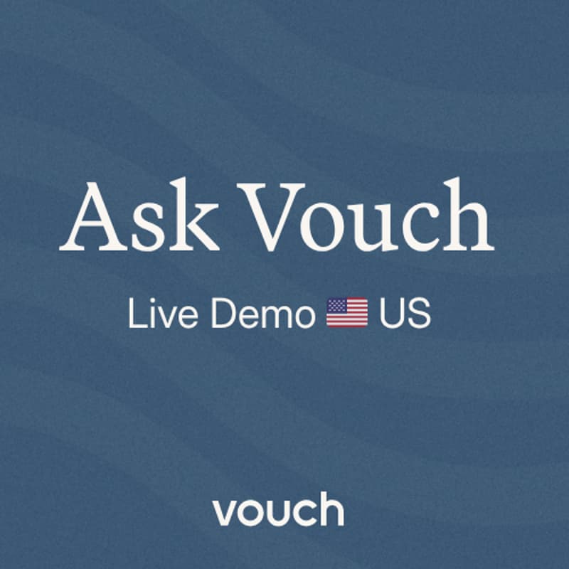 Cover Image for Ask Vouch Live Demo - US