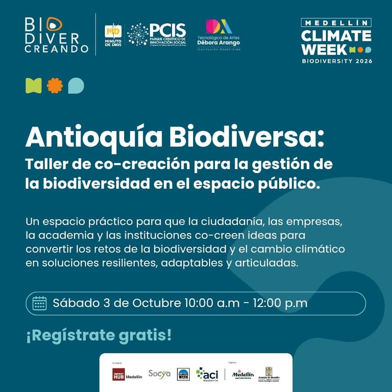 Cover Image for Antioquia Biodiversa: Taller de co-creación para la biodiversidad.