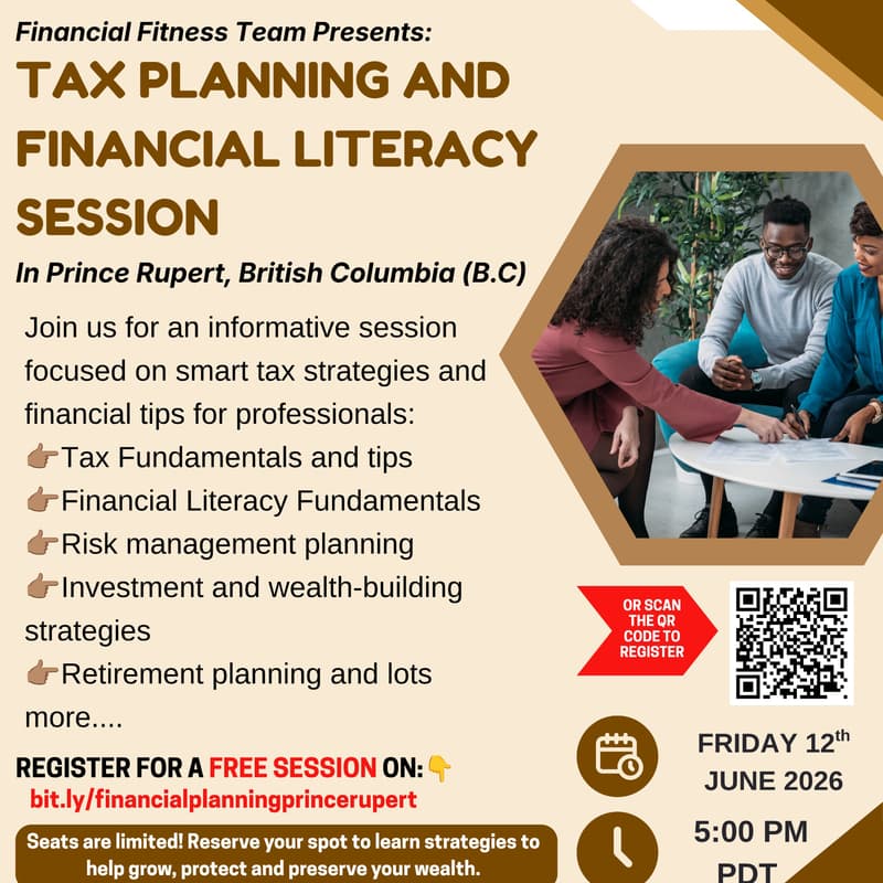 Cover Image for Prince Rupert Tax Planning and Financial Literacy Workshop