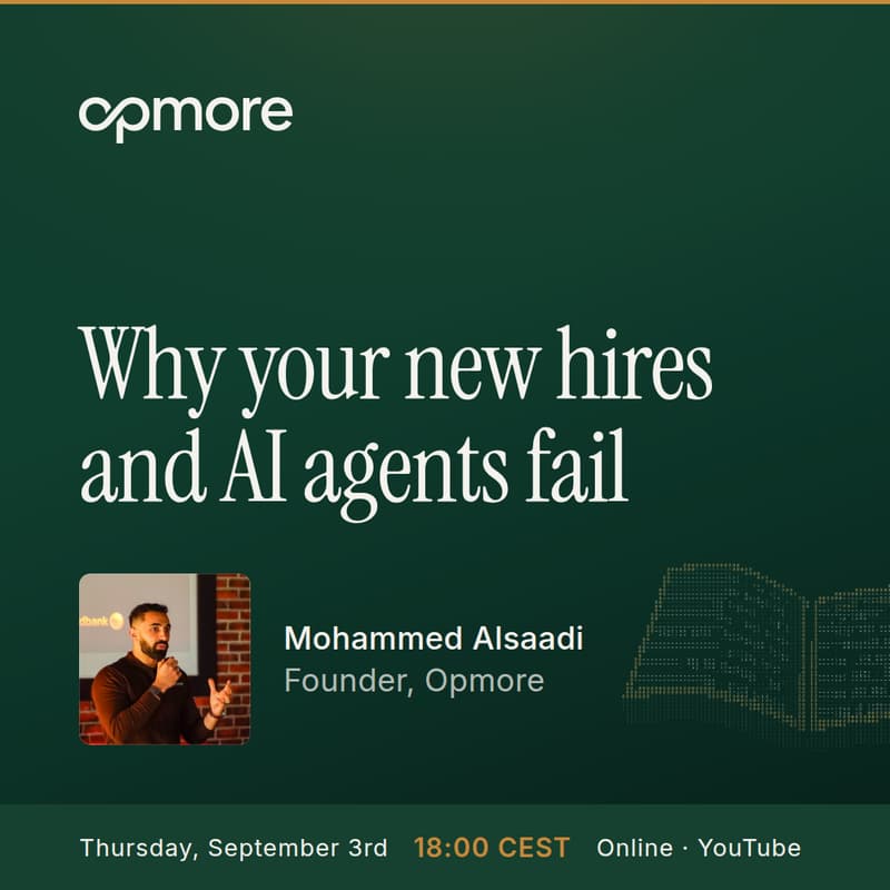 Cover Image for Why your new hires and AI agents fail