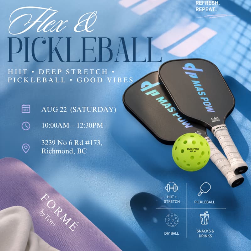 Cover Image for Flex & Pickleball