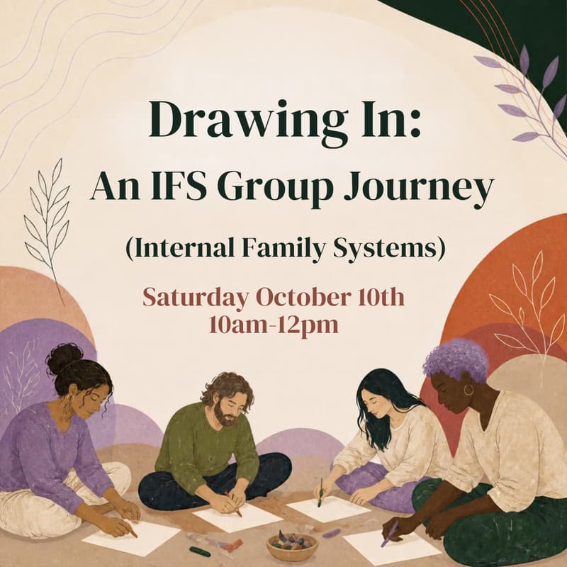 Cover Image for Drawing In: An IFS Group Journey (Internal Family Systems)