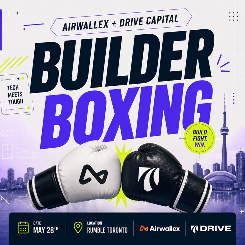 Cover Image for Airwallex + Drive Capital: Builder Boxing 🥊