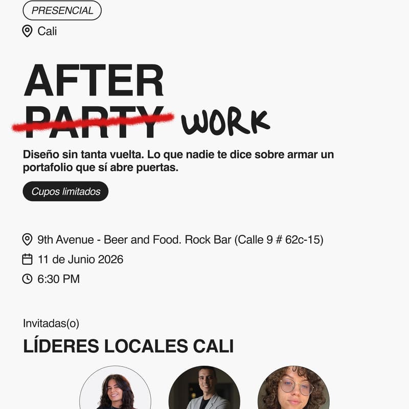Cover Image for After Work · Portafolios UX [Ep 1/3]