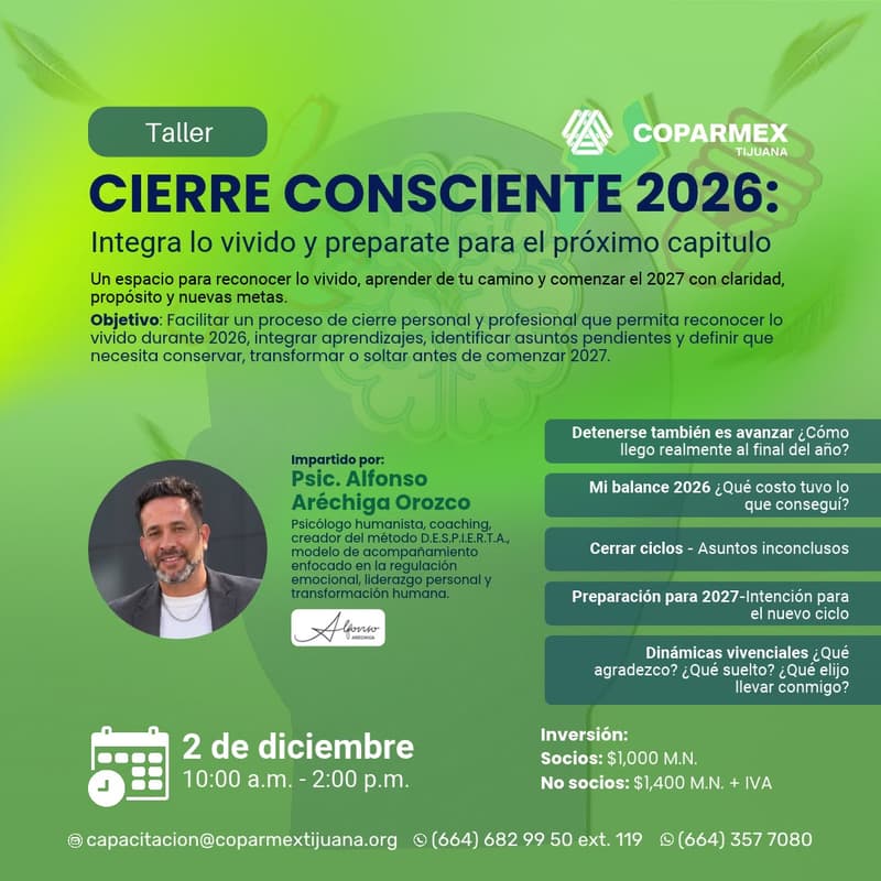 Cover Image for Taller- Cierre Consciente 2026: Integra lo vivido y preparate para el próximo capitulo