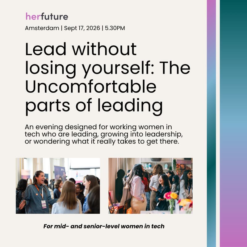 Cover Image for HerFuture+ | Lead Without Losing Yourself: The Uncomfortable Parts of Leading