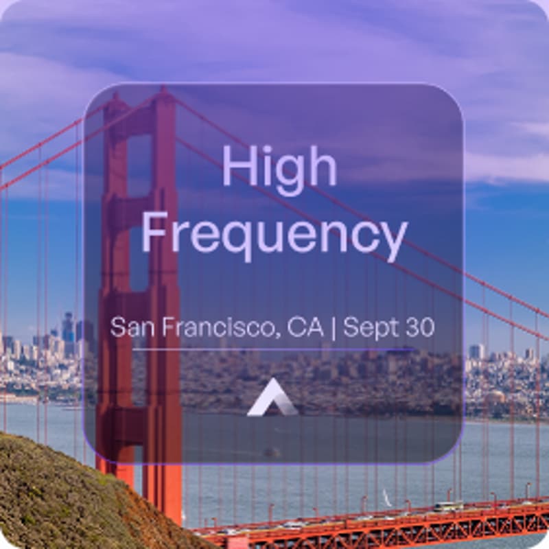Cover Image for High Frequency San Francisco, CA 🇺🇸