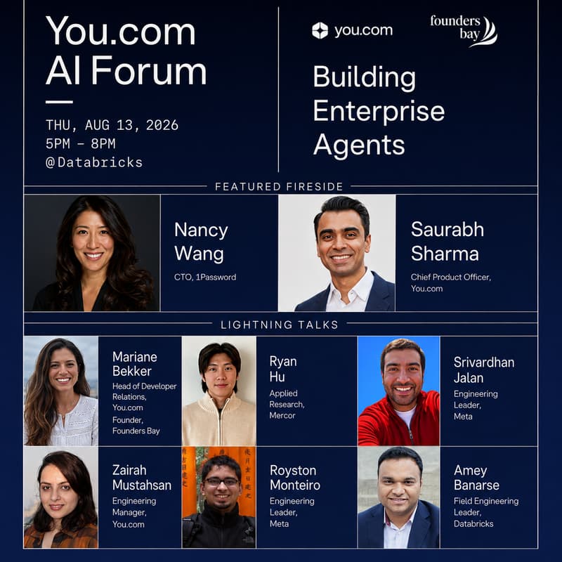 Cover Image for You.com AI Forum @ Databricks